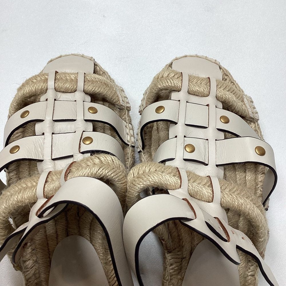 Tory Burch Fisherman Platform‎ Espadrille Sandal Size 10.5 - Picture 16 of 16